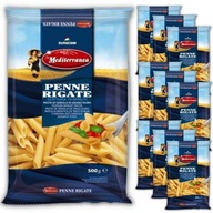Mediterranea Penne Rigate cestovinové trubičky 500 g x 10 Mediterranea Penne Rigate cestovinové trubičky 500 g x 10