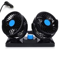 DVOJITÝ VENTILÁTOR DO AUTO SO ZAPALOVAČOM 12V DVOJITÝ VENTILÁTOR DO AUTO SO ZAPALOVAČOM 12V