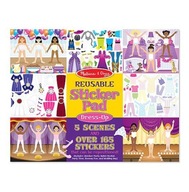 Melissa & Doug Opakovane použiteľné nálepky - tvorca obliekania Melissa & Doug Opakovane použiteľné nálepky - tvorca obliekania