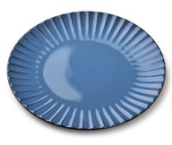EVIE BLUE Jedálenský tanier 26,5xv2cm EVIE BLUE Jedálenský tanier 26,5xv2cm