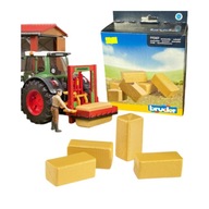 Kocky lisovaného sena 4 ks BRUDER 02342 Kocky lisovaného sena 4 ks BRUDER 02342