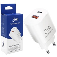 RÝCHLA USB/USB-C NABÍJAČKA - 3MK HYPER NABÍJAČKA 20W RÝCHLA USB/USB-C NABÍJAČKA - 3MK HYPER NABÍJAČKA 20W