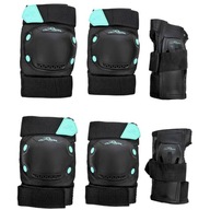 Chrániče RAVEN Dexard Black/Mint S Chrániče RAVEN Dexard Black/Mint S