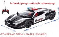 Auto Ovládané policajné auto - Mega veľké