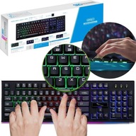 RGB MEMBRÁNOVÁ HERNÁ KLÁVESNICA RGB MEMBRÁNOVÁ HERNÁ KLÁVESNICA