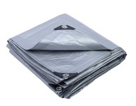 PLACHTA 3x7m Strieborná vystužená silná 120g plachta PLACHTA 3x7m Strieborná vystužená silná 120g plachta