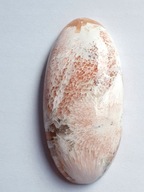 FUSIMA Scolecite ružový kabošon ~4,1x2,0 cm č.30 FUSIMA Scolecite ružový kabošon ~4,1x2,0 cm č.30