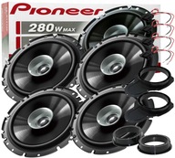 PIONEER AUTOREPRODUKTORY DO DVERÍ VW PASSAT B6 B7 CC PREDNÉ + ZADNÉ PIONEER AUTOREPRODUKTORY DO DVERÍ VW PASSAT B6 B7 CC PREDNÉ + ZADNÉ
