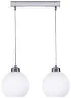 Sklenené stropné závesné svietidlo, LED stropný luster Sklenené stropné závesné svietidlo, LED stropný luster