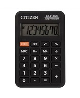 VRECKOVÁ KALKULAČKA CITIZEN LC-210 Č VRECKOVÁ KALKULAČKA CITIZEN LC-210 Č