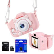 DIGITÁLNA FOTOAPARÁT PRE DETI DETI SELFIE 5 HER + 32 GB KARTA DIGITÁLNA FOTOAPARÁT PRE DETI DETI SELFIE 5 HER + 32 GB KARTA
