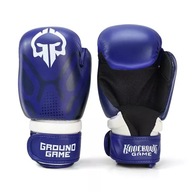 Kickboxerské boxerské rukavice Blue L