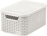 Kôš CURVER, nádoba Rattan Style S s vekom, 6l Kôš CURVER, nádoba Rattan Style S s vekom, 6l