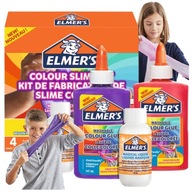 Sada ELMER'S COLOR COLOR SLIME na výrobu nepriehľadných slizov