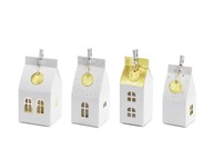 Adventný kalendár stojaci WHITE HOUSES sada 24s Adventný kalendár stojaci WHITE HOUSES sada 24s