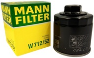 Olejový filter Mann Filter W 712/52 Olejový filter Mann Filter W 712/52