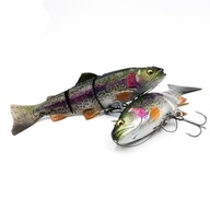 Savage Gear 4D Line Thru Trout Rigged Lure 15cm 40g MS Rainbow