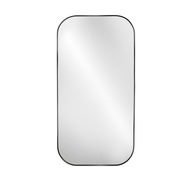 Kúpeľňové zrkadlo oválne v ráme SLIM GERDA 50x120