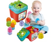 CLEMMY Mäkké bloky SENSORY BUCKET SORTER CLEMENTONI KOŠÍK CLEMMY Mäkké bloky SENSORY BUCKET SORTER CLEMENTONI KOŠÍK