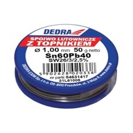 Dedra 31L61005 spájkovací cín (cínová spájka), cievka Dedra 31L61005 spájkovací cín (cínová spájka), cievka
