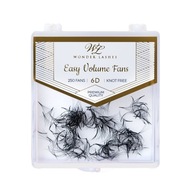 Hotové všívané ventilátory Wonder Lashes 6D C 9mm ventilátory ľahkého objemu Hotové všívané ventilátory Wonder Lashes 6D C 9mm ventilátory ľahkého objemu