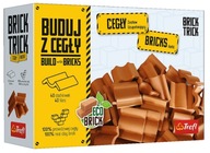 Brick Trick Build with bricks - Strešná škridla 40 ks Trefl