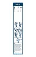 Stierač čelného skla 3 397 011 641 BOSCH Stierač čelného skla 3 397 011 641 BOSCH