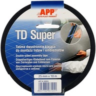 Obojstranná lepiaca páska 25mm x 10m APP TD Super
