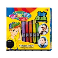 SADA KRIEDOVÝCH PASTELOV NA VLASY PRE CHLAPCA COLORINO SADA KRIEDOVÝCH PASTELOV NA VLASY PRE CHLAPCA COLORINO
