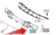 TLUMIČ NÁRAZNÍK PENA MERCEDES GLA W156