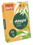 Farebný kancelársky kopírovací papier pre tlačiareň Rey Adagio A4 80g 500 listov zlatý