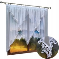 READY VOILOVÁ ZÁCLONA 300x150 žabie guipure závesy READY VOILOVÁ ZÁCLONA 300x150 žabie guipure závesy