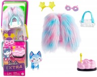 BARBIE EXTRA PET + OBLEČENIE PRE BÁBIKU HDJ40