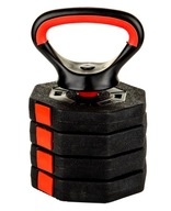 Pevný kettlebell na cvičenie nastaviteľný 2,5-10 kg