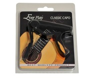 EVER PLAY CLASSICAL GITAR CAPODASTER, BLACK