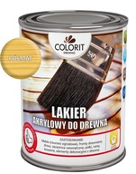 Polomatný akrylový lak na drevo 750ml COLORIT Polomatný akrylový lak na drevo 750ml COLORIT