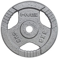 HMS Závažie Liatinový tanier na krk 5 kg HMS Závažie Liatinový tanier na krk 5 kg