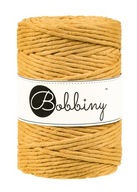 Bobbiny Macrame šnúra 5mm 100m horčicová Bobbiny Macrame šnúra 5mm 100m horčicová