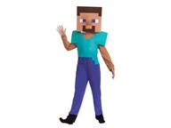 Prestrojenie kostýmu Steve Minecraft na 7/8 rokov Prestrojenie kostýmu Steve Minecraft na 7/8 rokov