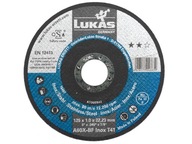 Rezné kotúče inox/oceľ Lukas 125x1 - 50 ks