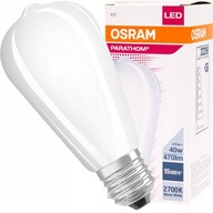 LED žiarovka E27 Edison 4,5W 40W 2700K Osram 4ks