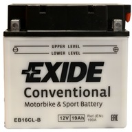 BATÉRIA 19AH/190A 12V P+ YB16CL-B EB16CL-B BATÉRIA 19AH/190A 12V P+ YB16CL-B EB16CL-B