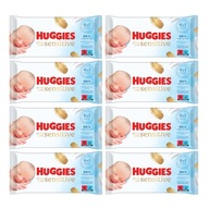 8x detské obrúsky HUGGIES Extra Care Sensitive