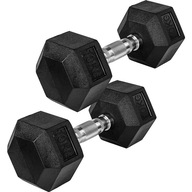 LIATIENOVÉ HEX ČINKY 2X 10 KG CROSSFIT činky