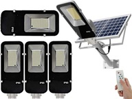 4x Halogénové LED solárne pouličné svietidlo IP65 pre stĺp
