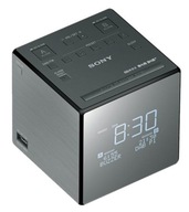 Rádiové hodiny Sony XDR-C1DBP Mono FM DAB + USB Budík