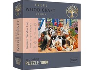 TREFL Drevené remeselné puzzle psie priateľstvo 20149 TREFL Drevené remeselné puzzle psie priateľstvo 20149