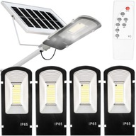 4x LED SOLÁRNE OSVETLENIE SOLÁRNE ULIČNÉ LAMP 4x LED SOLÁRNE OSVETLENIE SOLÁRNE ULIČNÉ LAMP