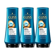 Gliss Aqua Revive kondicionér na vlasy 3x200ml Gliss Aqua Revive kondicionér na vlasy 3x200ml