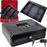 KOVOVÁ POHOTOVOSTNÁ KAZETA NA MINCE BEZPEČNOSTNÁ KAZETOVÁ BOX + 3 kľúče KOVOVÁ POHOTOVOSTNÁ KAZETA NA MINCE BEZPEČNOSTNÁ KAZETOVÁ BOX + 3 kľúče